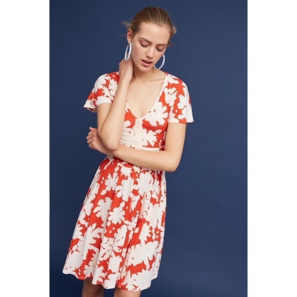 Anthropologie Maeve Summer Breeze Dress Size S